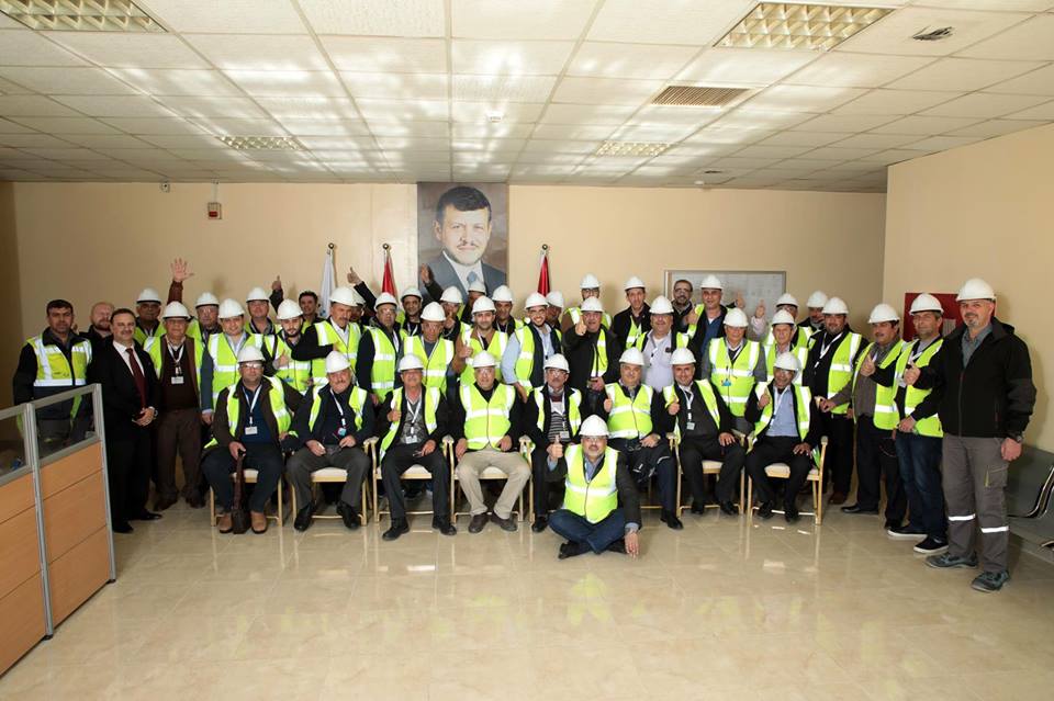 Palestinian Delegation Visit to Cementra Plant